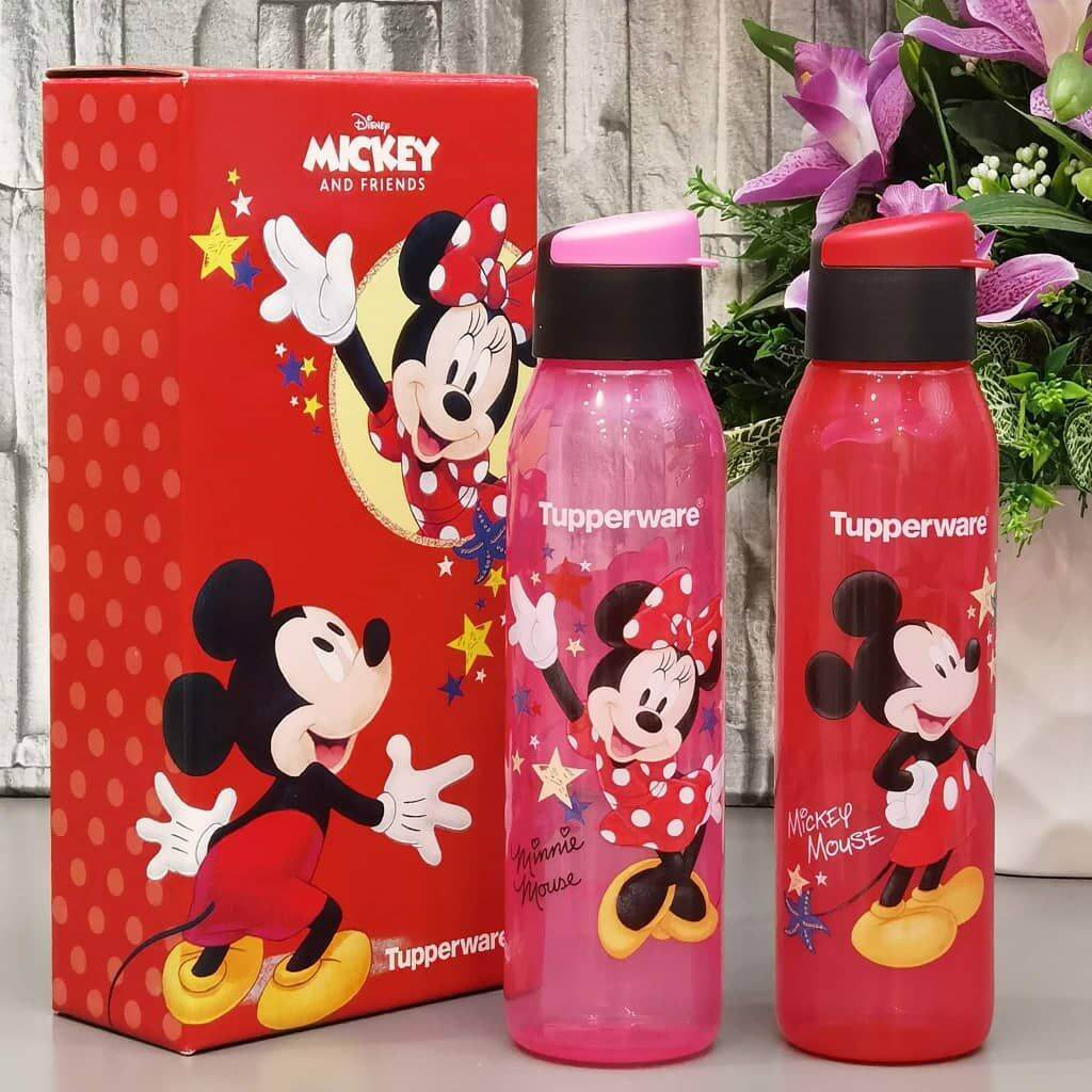 tupperware eco miki mini botol mickey minnie