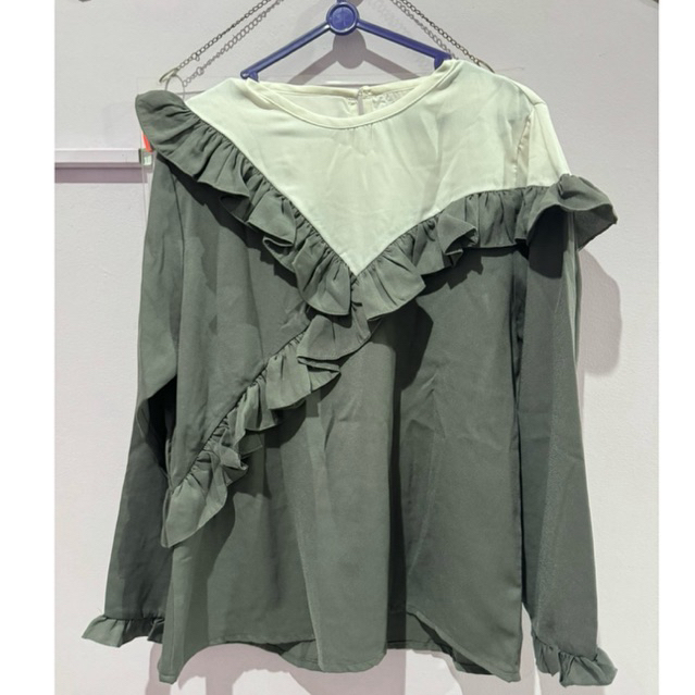 Preloved atasan Blouse Ceruty Murah