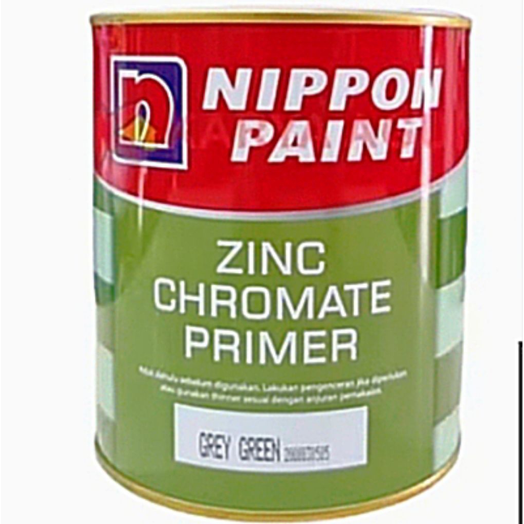 Zinc chromate nippon paint abu-abu hijau 1 kg kode : NP-3111 ( grey green ) | Cat primer nippon pain