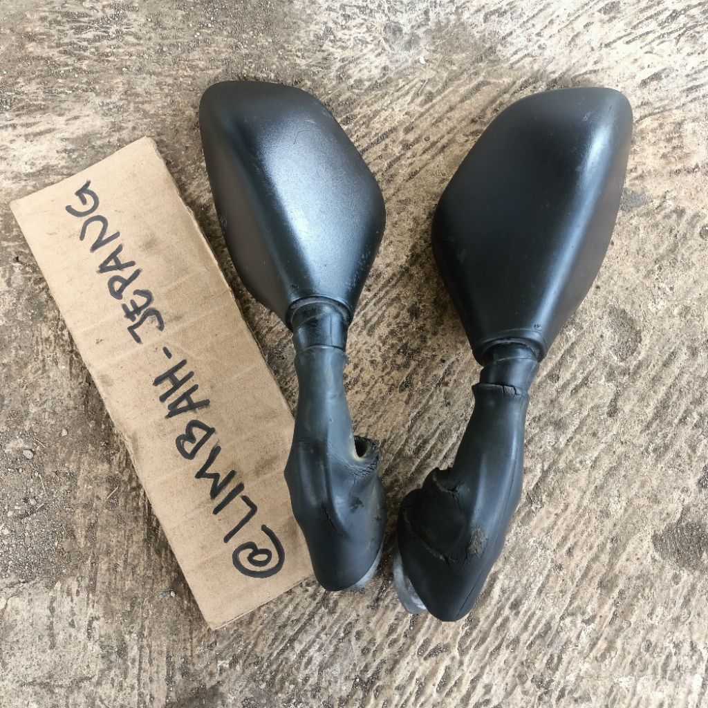 spion mirror kanan kiri bajaj pulsar 220 cc original second