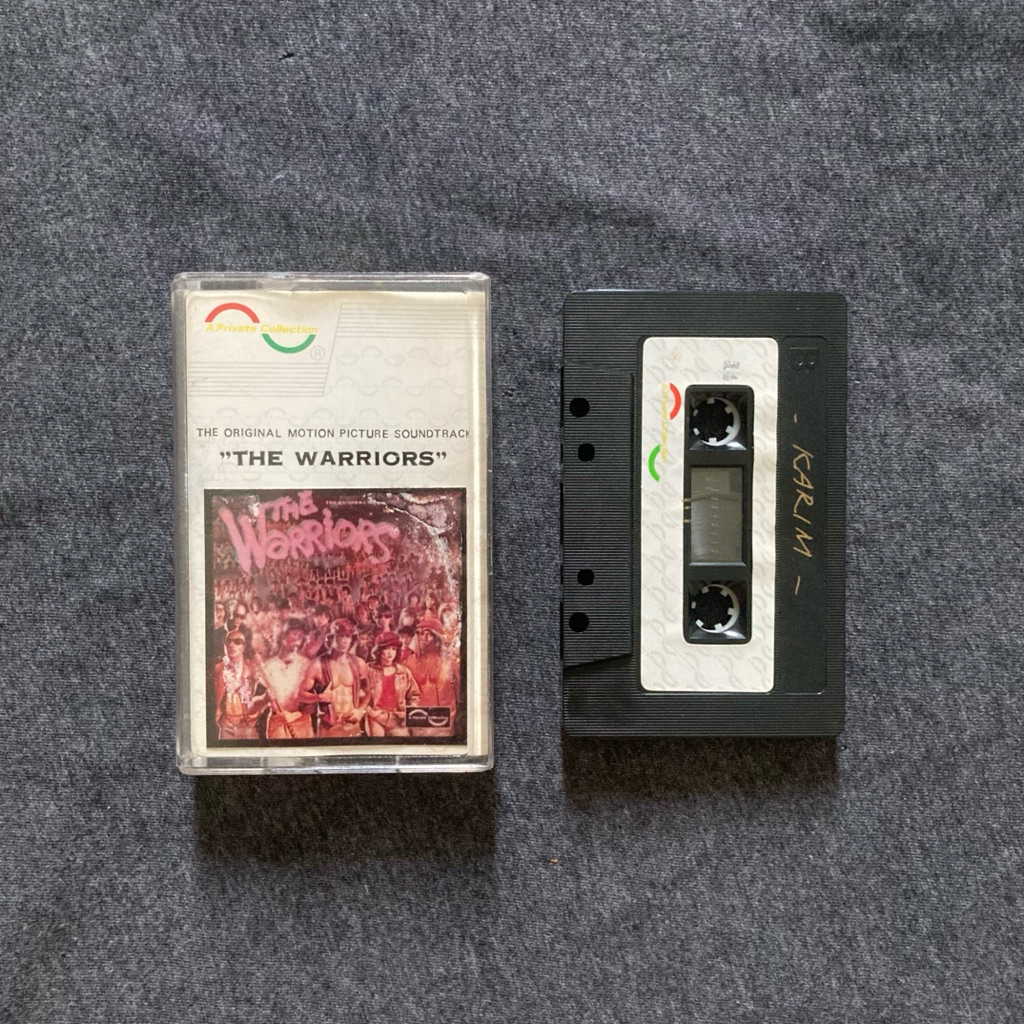 Kaset Pita The Warriors Ost Soundtrack Rilisan A Private Collection