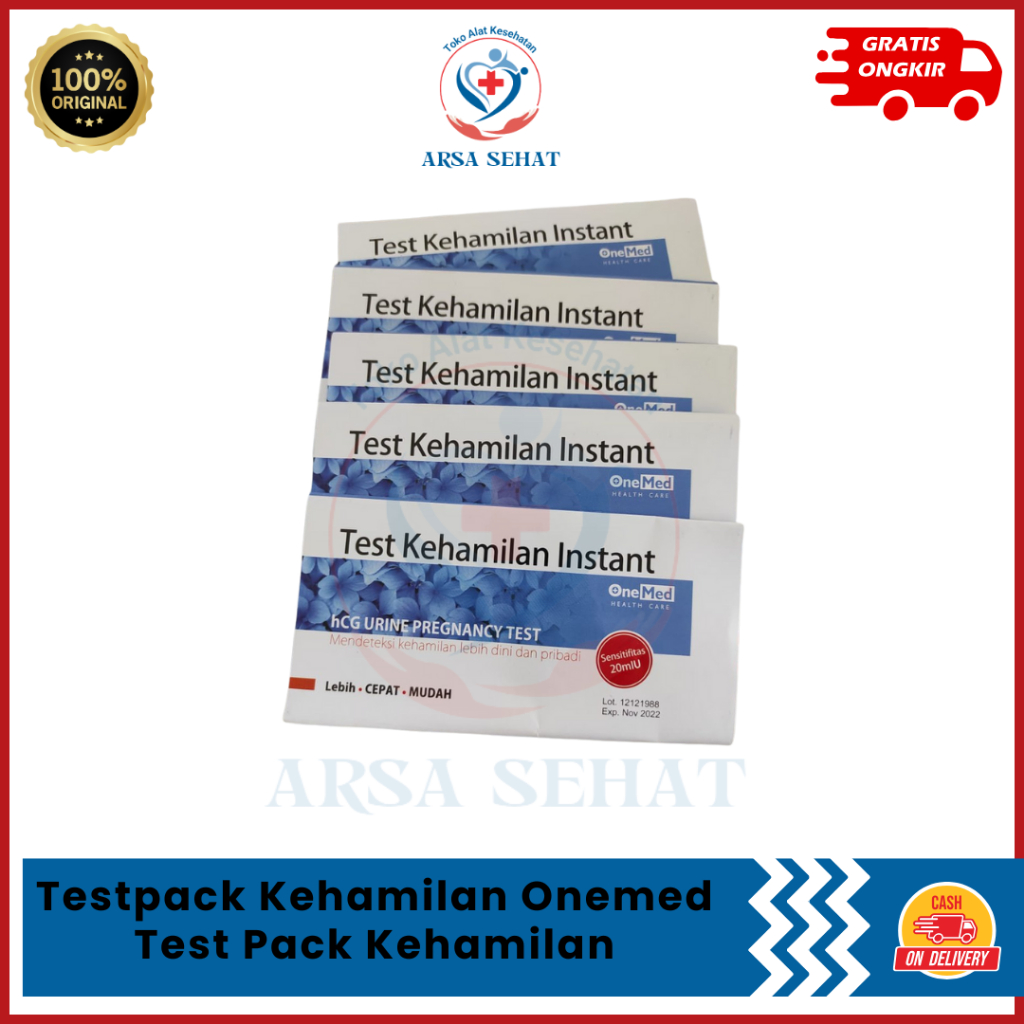 Testpack Kehamilan Onemed / Test Pack Kehamilan / Testpack Onemed
