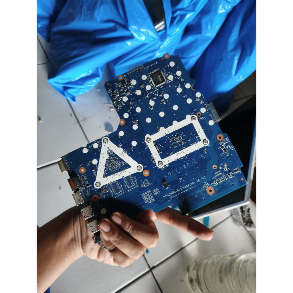 motherboard laptop hp 14 an029au ori normal