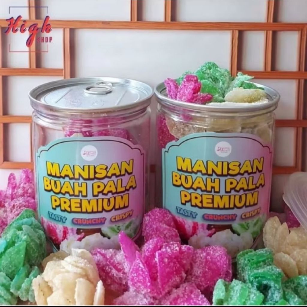 manisan buah pala kering 1 kg