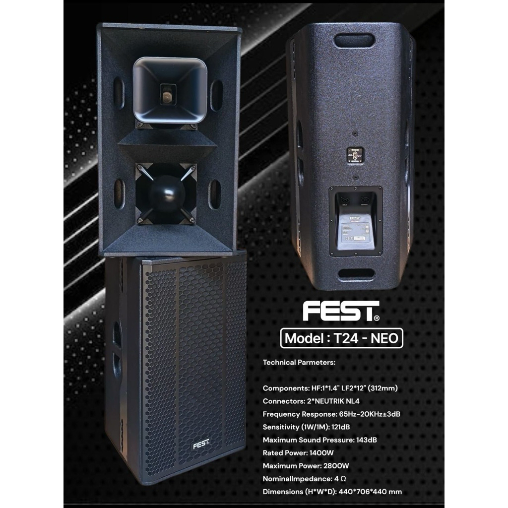 Fest speaker T24 neo