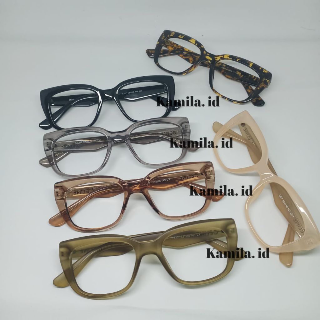 Frame Kacamata Wanita Bisa Minus Dan Clynder Frame 5207