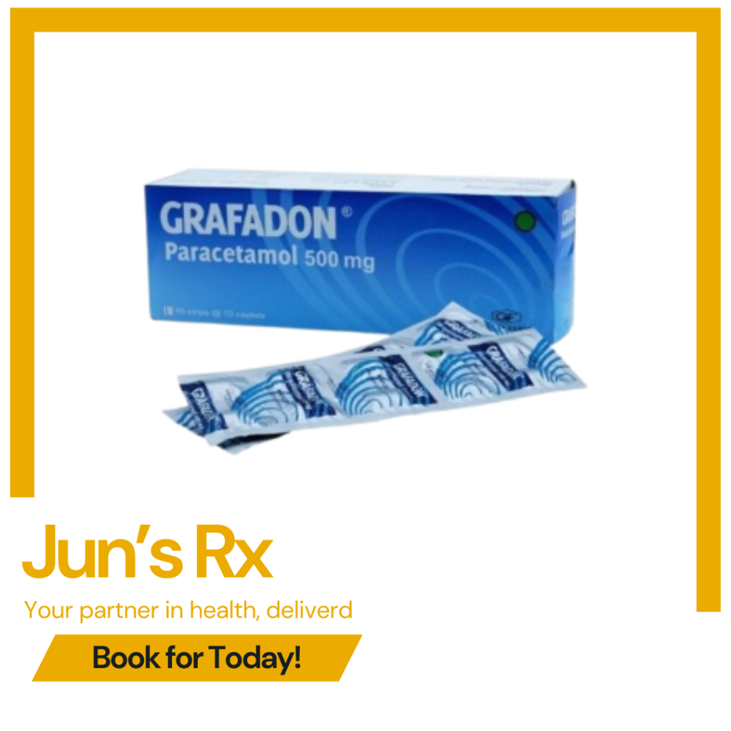 Grafadon Strip 10 Tablet | Paracetamol 500 mg