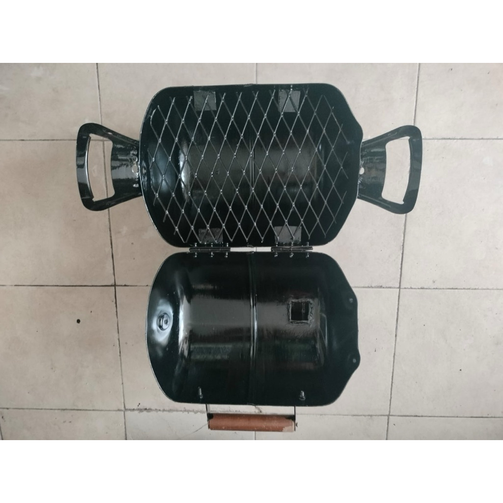 alat panggang mini portable BBQ grill outdoor kompor panggangan arang daging piknik