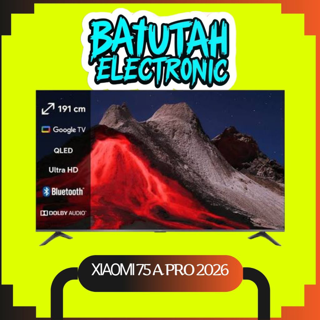 xiaomi 75 A PRO 2026 QLED 4K GOGLE TV 75 inch