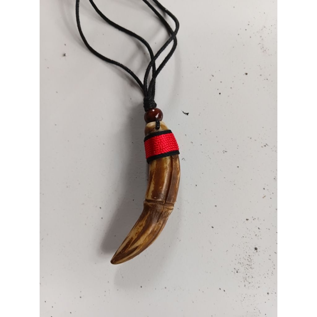 kalung taring harimau replika