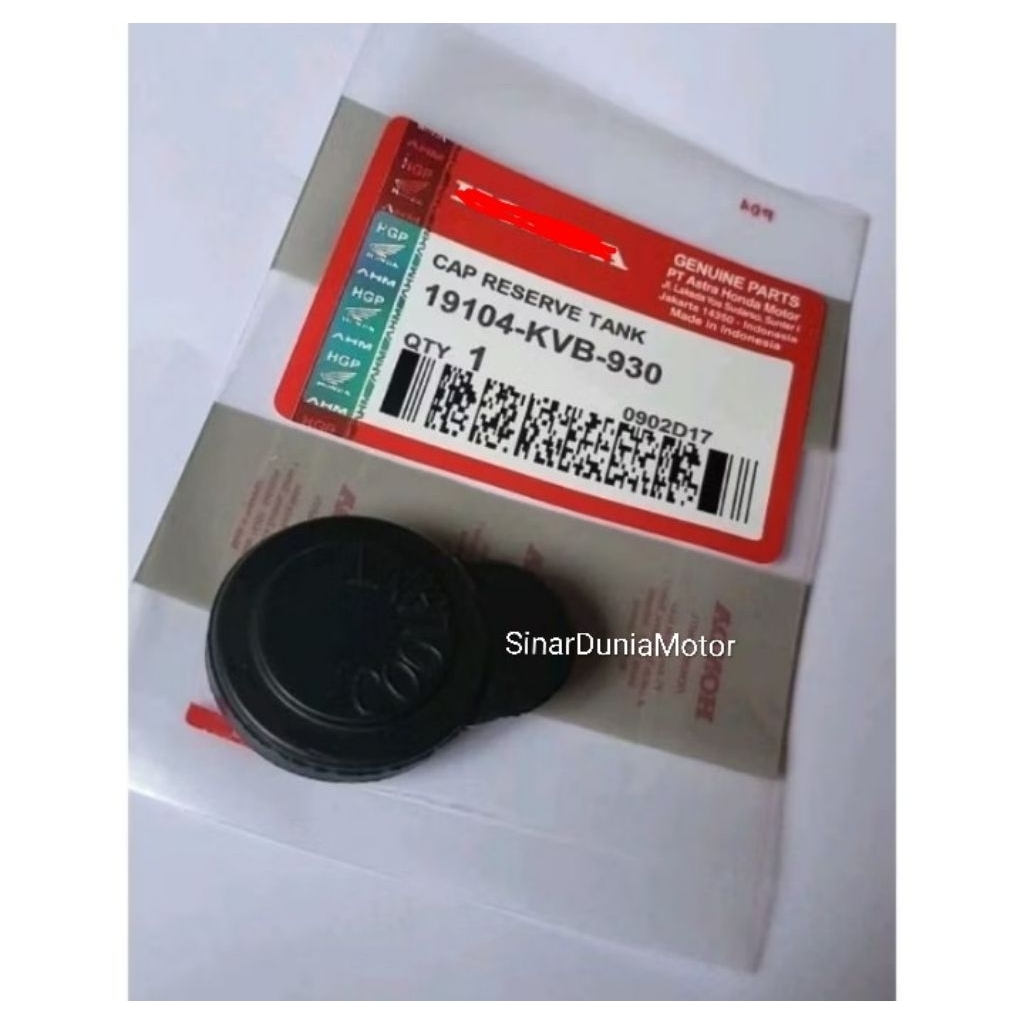 Karet Tutup Tabung Air Radiator/ Karet Tutup Radiator Cap Reserve Tank Vario 110, Vario 125, Vario 1