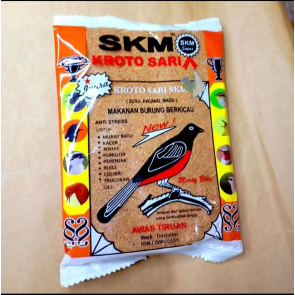 SKM sari kroto HALUS Voer burung berkicau