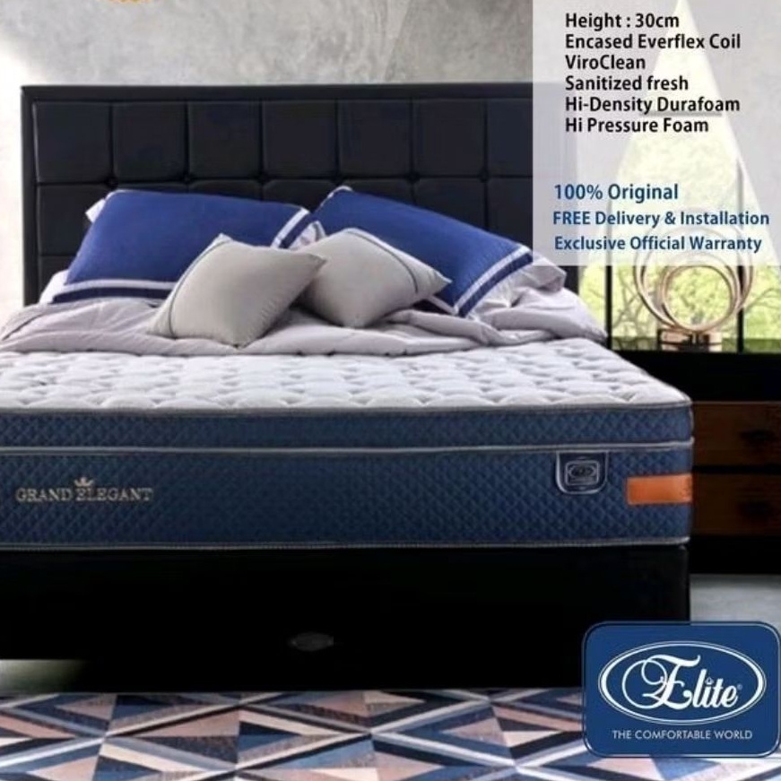 Elite Springbed Grand Elegant -180x200cm - Tebal Matras 30cm