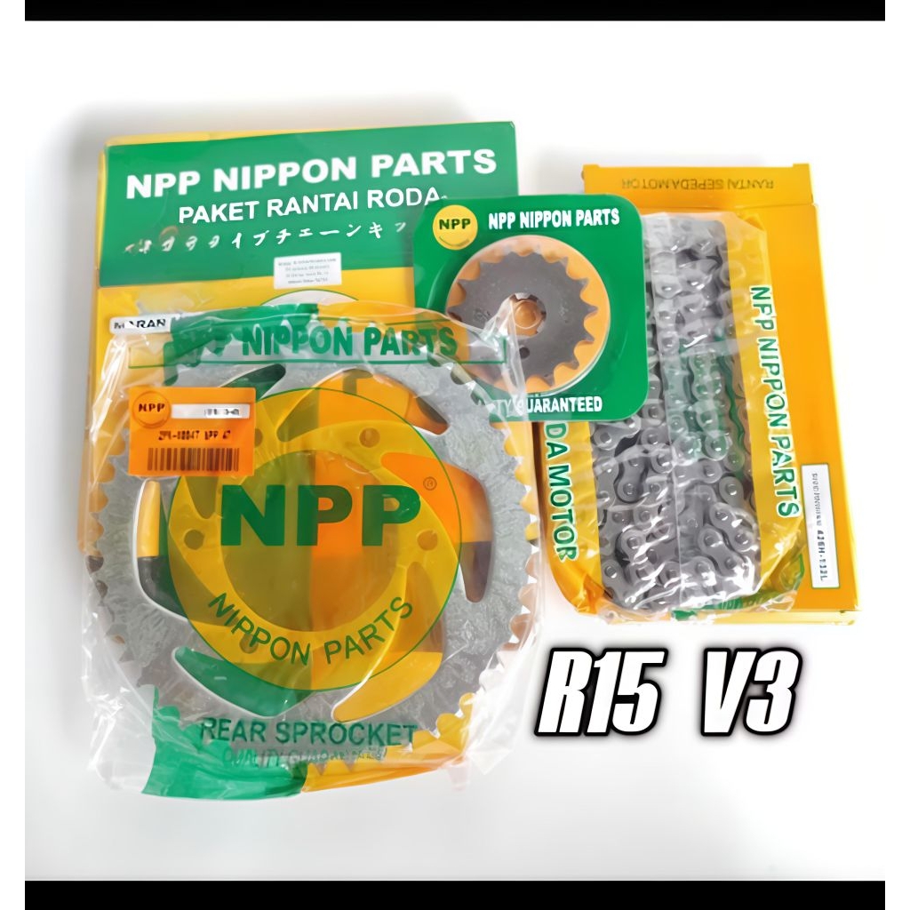 gear set Yamaha R15 V3 2017 original npp