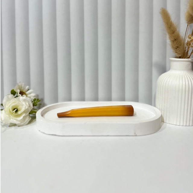 [Once Replika Tulang Marlin] Once/Pipa Roko Tulang Cokelat Berkilau