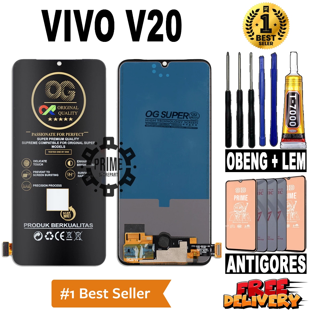 LCD VIVO V20 ORIGINAL OEM LCD TOUCHSCREEN VIVO V20 FULLSET