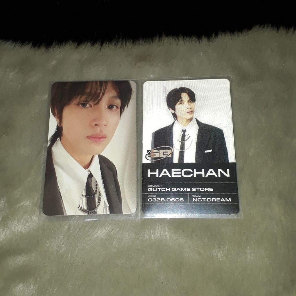 Official PC Photocard Haechan Korek Haekor Haechan Pilek Haepil Scratch