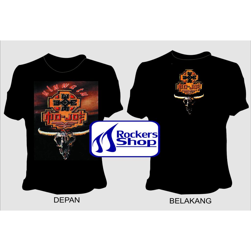 KAOS MO JOE BAND ALBUM ULUWATU BAND ROCK METAL LAWAS LEGENDA