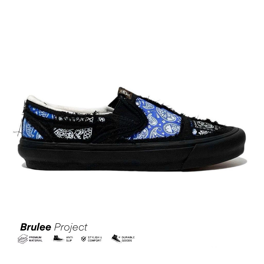 Brulee Project - Slip On Destroy - Full Black
