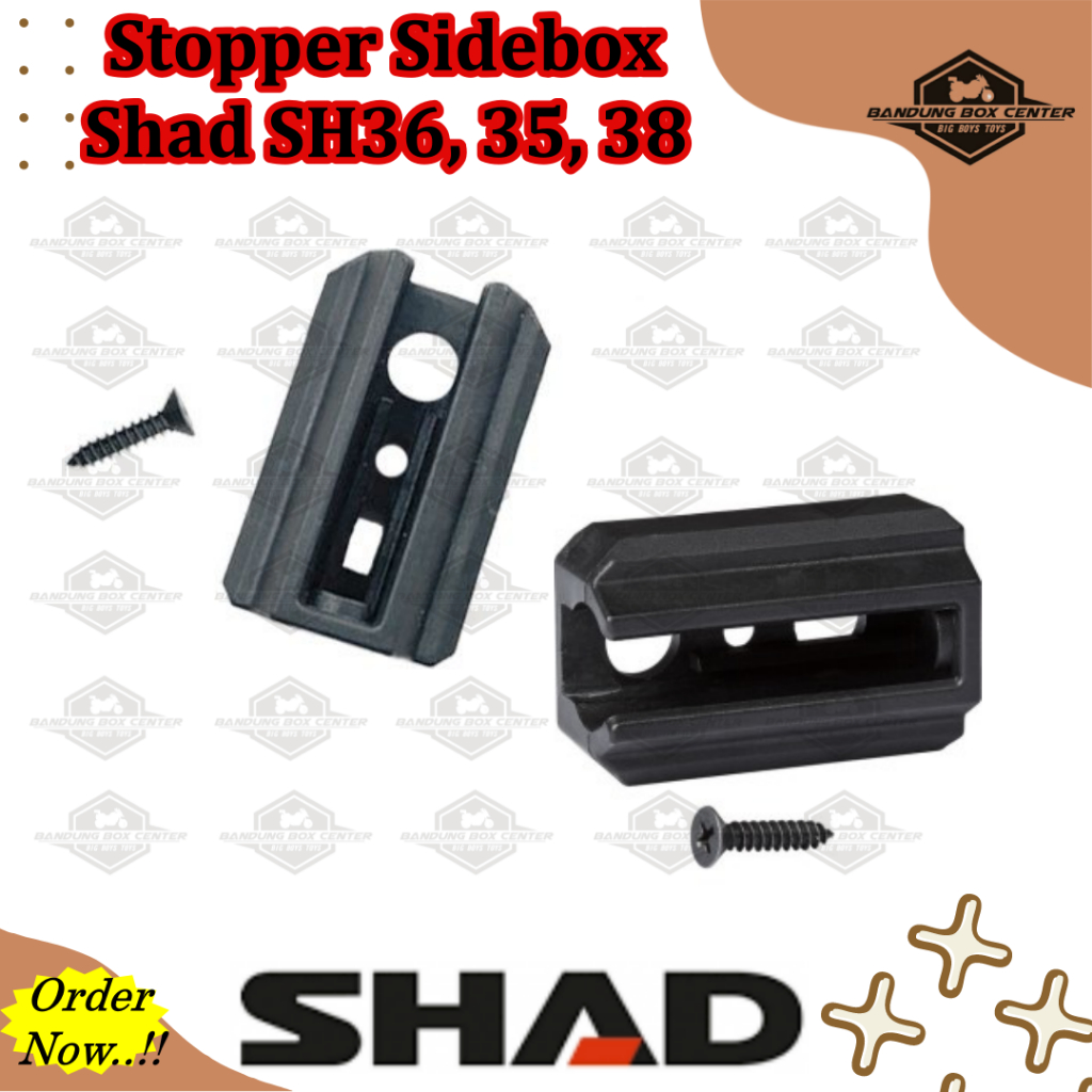 Stopper SideBox Shad SH35, 36, 38 Terra Stoper Plastik Bracket 3P System Shad