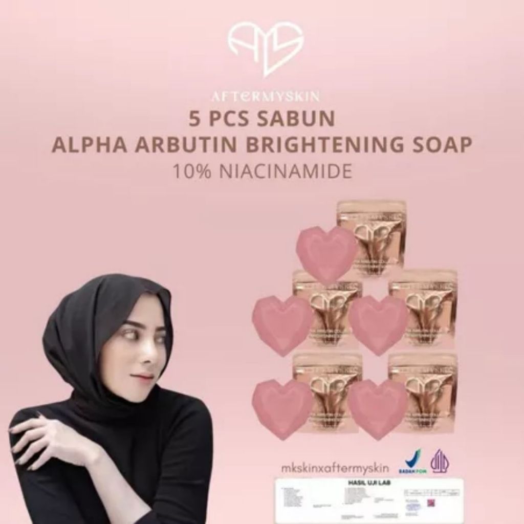 AFTER MY SKIN | ALPHA ARBUTIN BRIGHTENING SOAP | WHITENING SABUN AFTERMYSKIN
