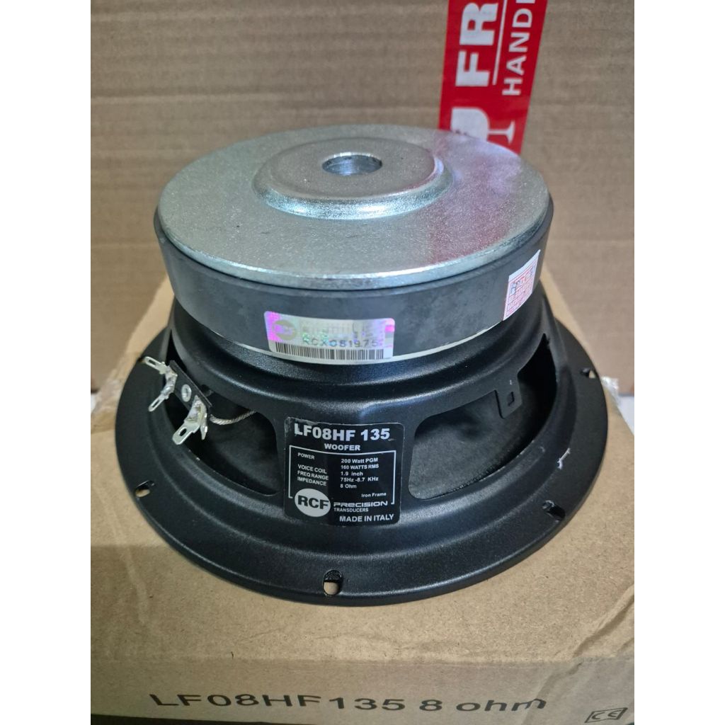 Speaker komponen rcf 08hf135 8 inch