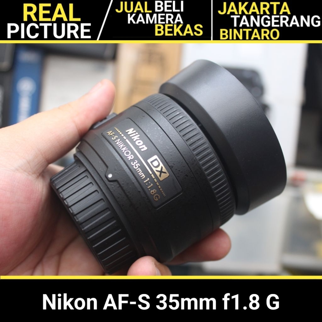 Nikon 35mm f1.8 AF-S BEKAS