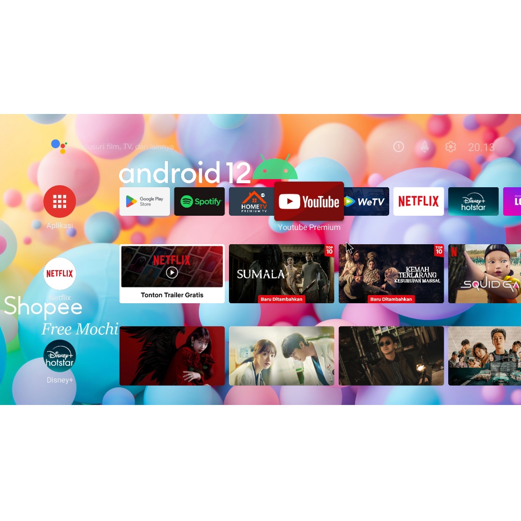 Android TV Box HG680FJ Platinum  | OS Android 12 | Netflix Certified