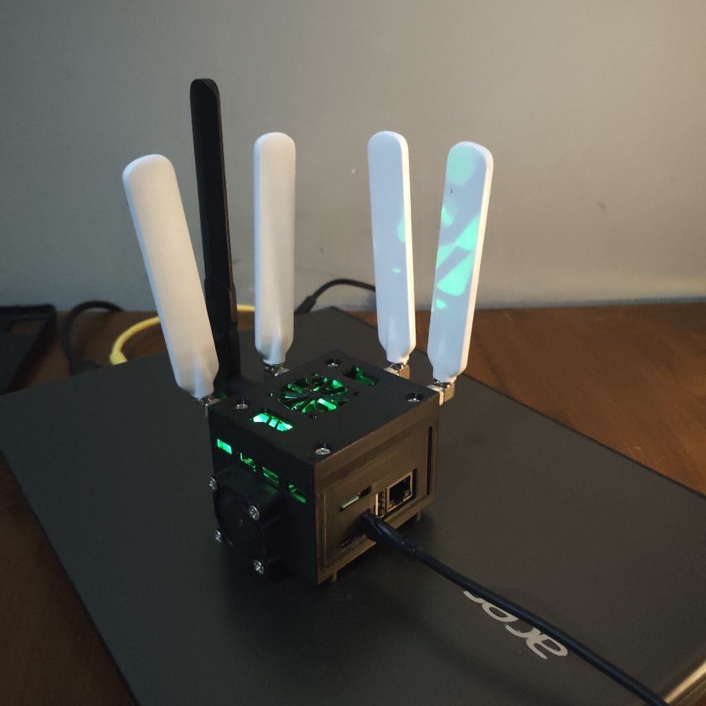 Orange Pi Zero 3 (Opiz 3) + HAT + DW5821e OpenWRT NEGO