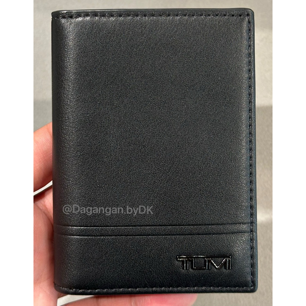 Dompet Kartu Tumi Card Holder Original 100% Full Black (Limited)r