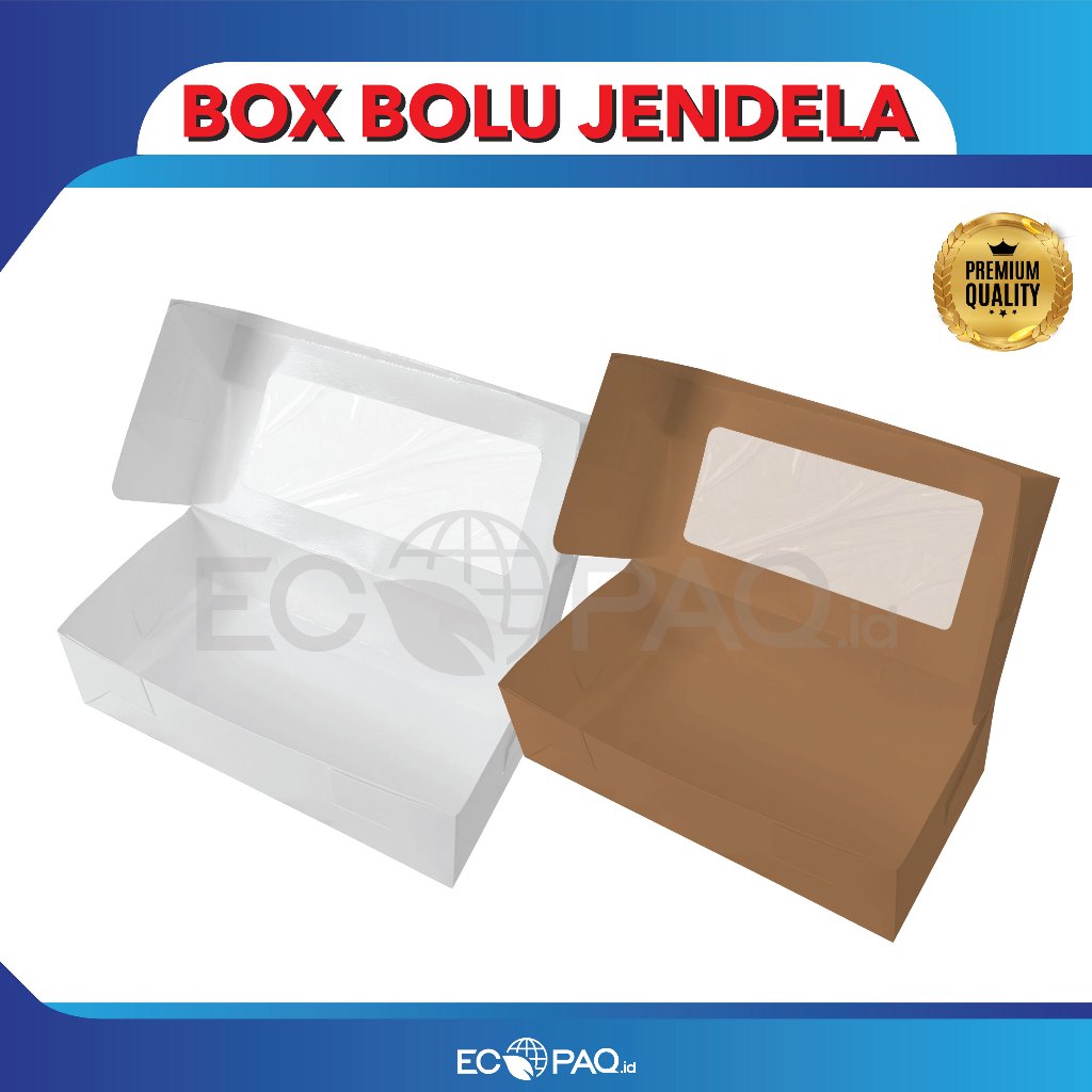Box Kue - Kotak Kue BOLU  Serbaguna - 22,5x11x6 cm