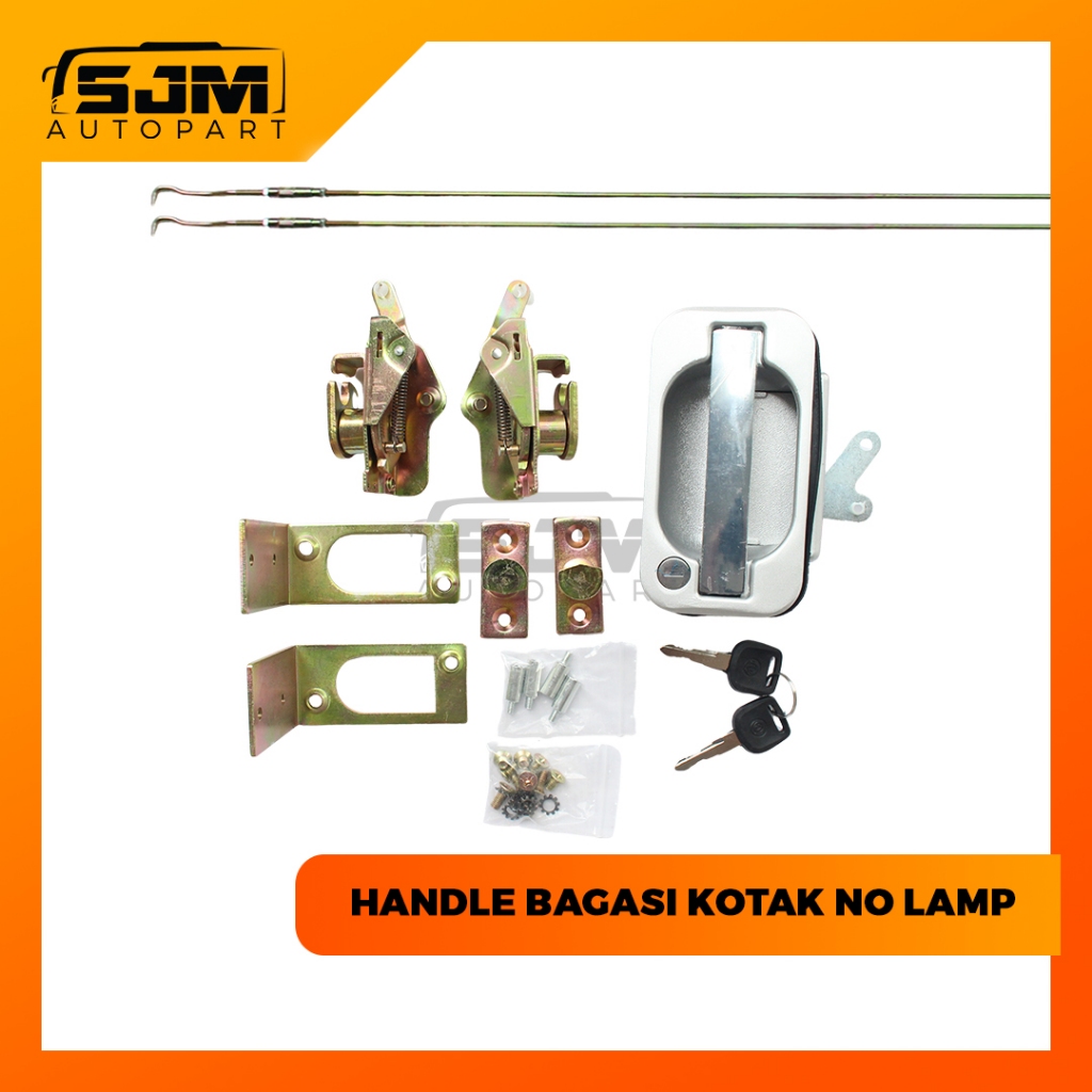 HANDLE BAGASI PINTU BUS TANPA LAMPU/HANDLE BAGASI BUS KOTAK JETBUS 1/HANDLE BAGASI BUS