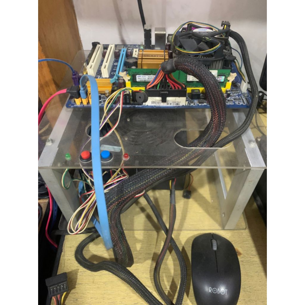 Casing PC Open Air Akrilik M-ATX/Mini ITX