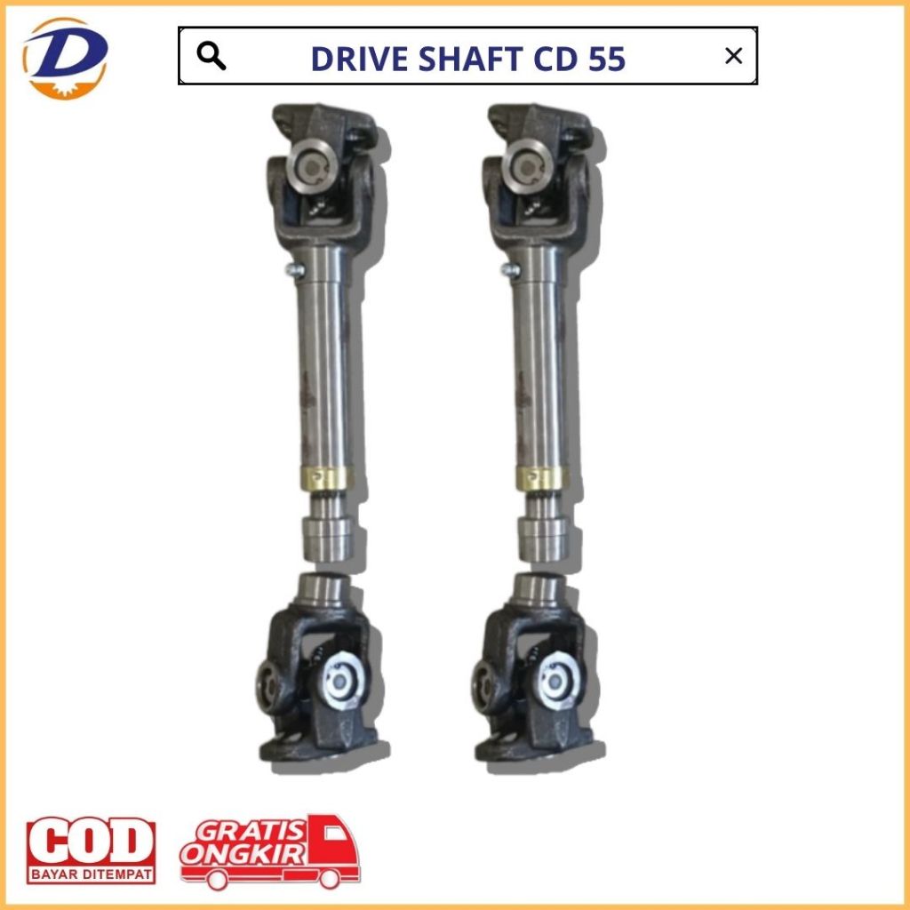 DRIVE SHAFT KECIL HIDROLIK DUMP TRUK CD 55 - DRIVE SHAFT CD 55 / DRIVE SHAFT KECIL / DRIVE SHAFT CD 