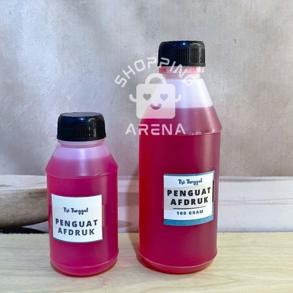 Penguat Afdruk Sablon Harder Memperkuat Afdruk Tidak Mudah Rontok 100 gram Penguat Afdrukan Lebih Ku