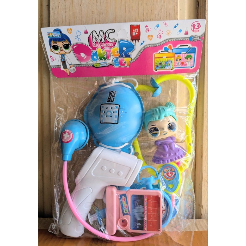 MAINAN arm 141 SET DOKTER Dokteran LENGKAP SERI LOL MIX UNICORN MAINAN EDUKASI ANAK BELAJAR