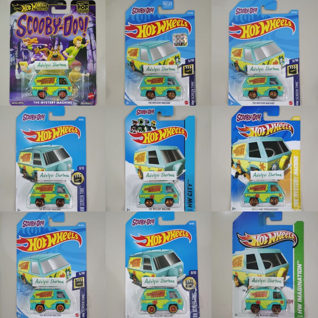 hotwheels hot wheels the mystery machine mistery mysteri machine misteri mesin hw screen time hw cit