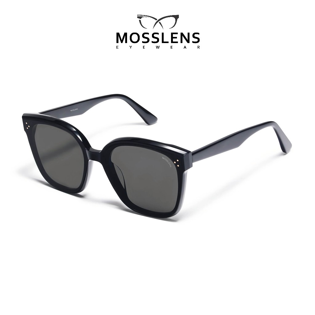 Mosslens Eyewear Kacamata Hitam Anti UV 400 Lens Sunglasses Outdoor  Kotak Keren Pria Wanita PC 2022