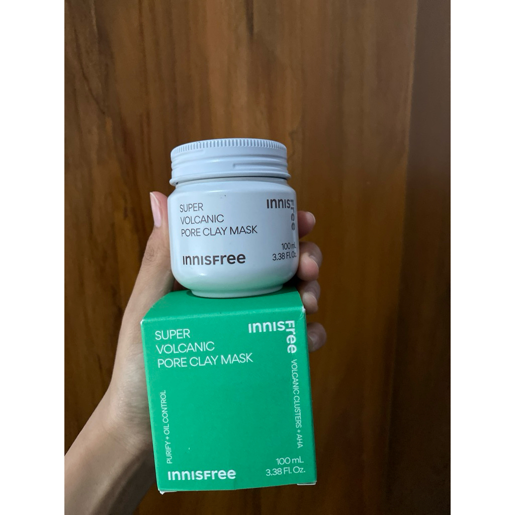 PRELOVED claymask innisfree Super volcanic pore clay mask innisfree