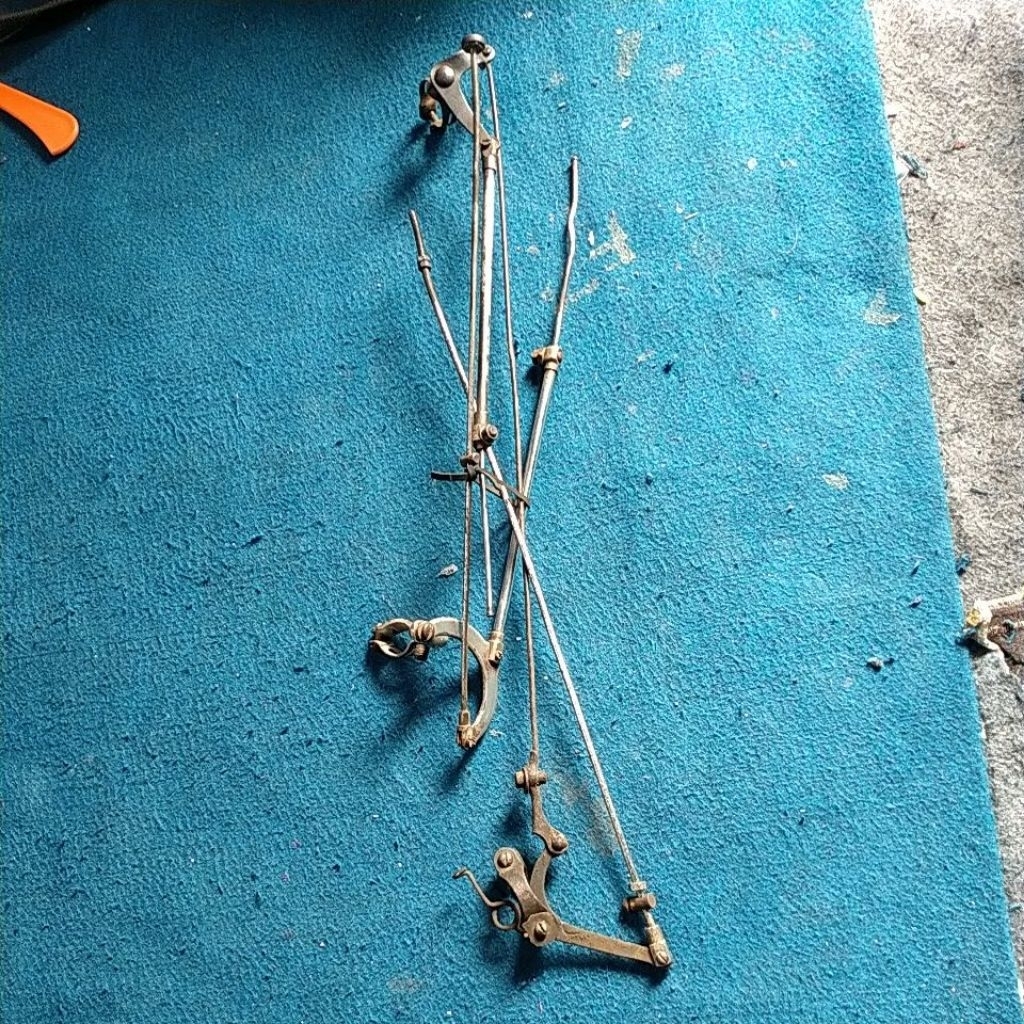 kawat rem tromol sepeda onthel tua