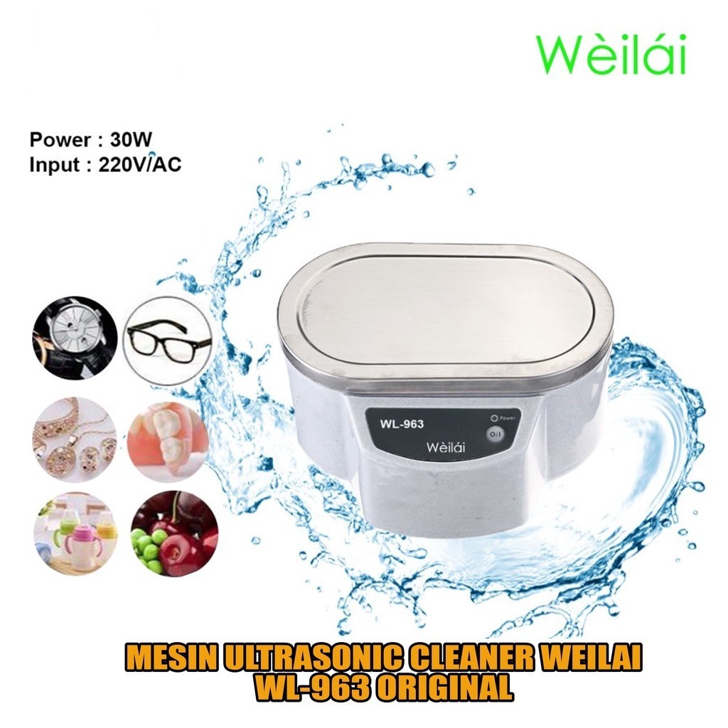 MESIN ULTRASONIC CLEANER WEILAI WL-963 ORIGINAL P1333