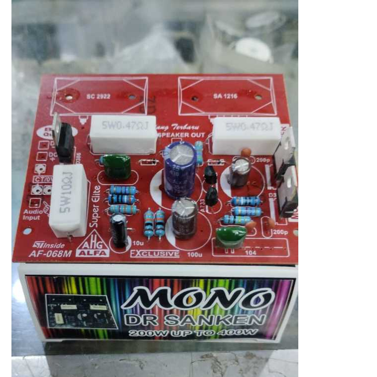 KIT DRIVER 200 WATT UP 400 WATT SANKEN MONO AHG
