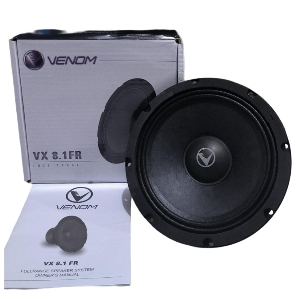 Speaker Venom full range 8inch VX 8.1FR / Venom full range 8inch VX 8.1FR