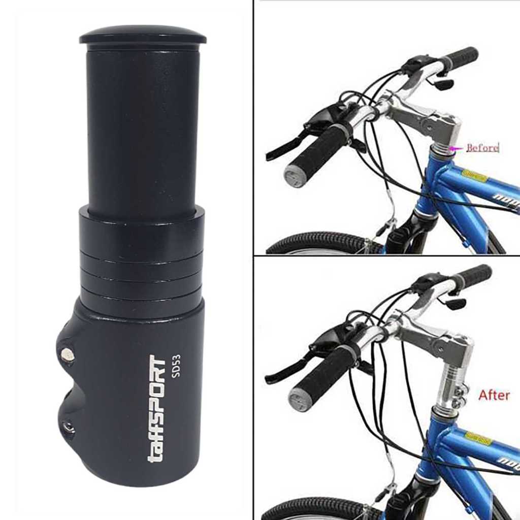 TaffSPORT Peninggi Setang Sepeda Fork Extender Aluminium Alloy 121mm - SD53 Peninggi Stang Sepeda Pe