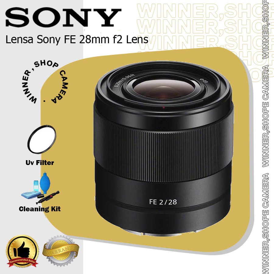 Sony FE 28mm f2 Lensa Sony 28 mm f/2