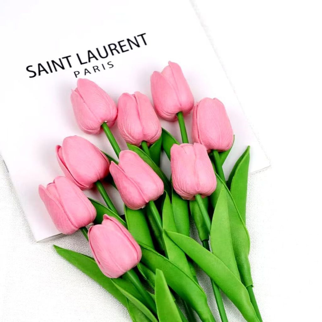 Bunga Tulip Latex - Bunga Tulip Artifical - Bunga Plastik/buatan