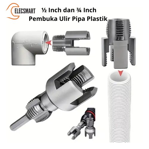 Alat Bor Ulir Pipa Air Bor Listrik Alat Pembuka Khusus