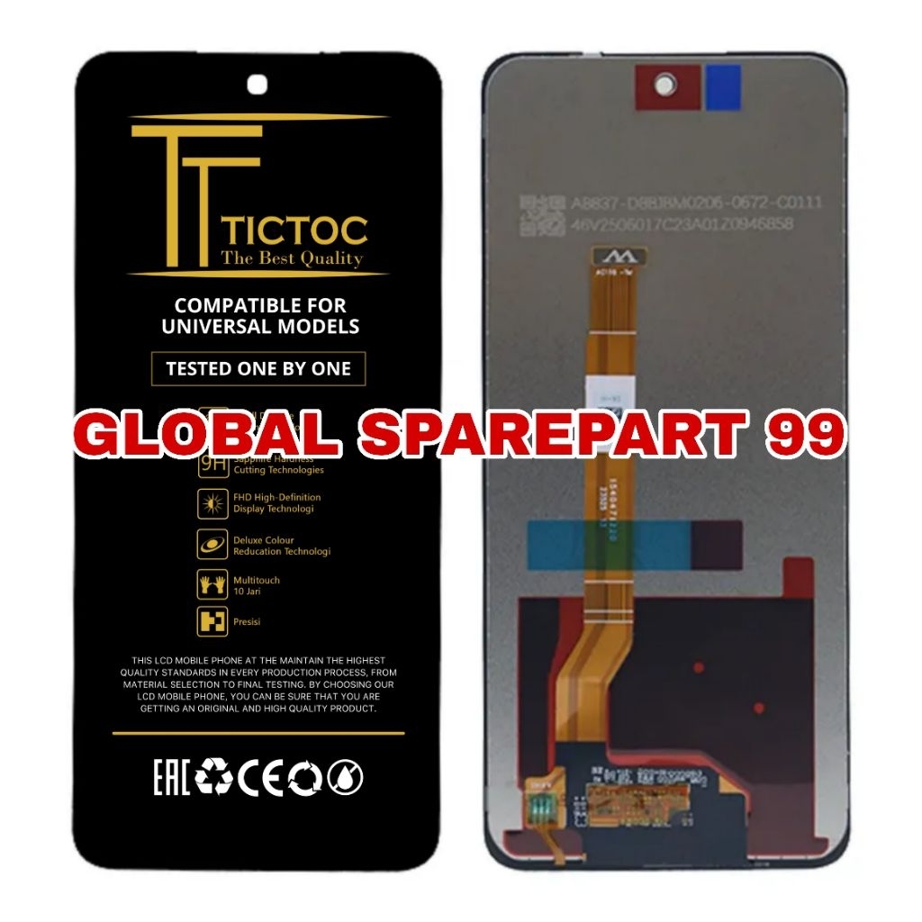 LCD REALME C75 TICTOC