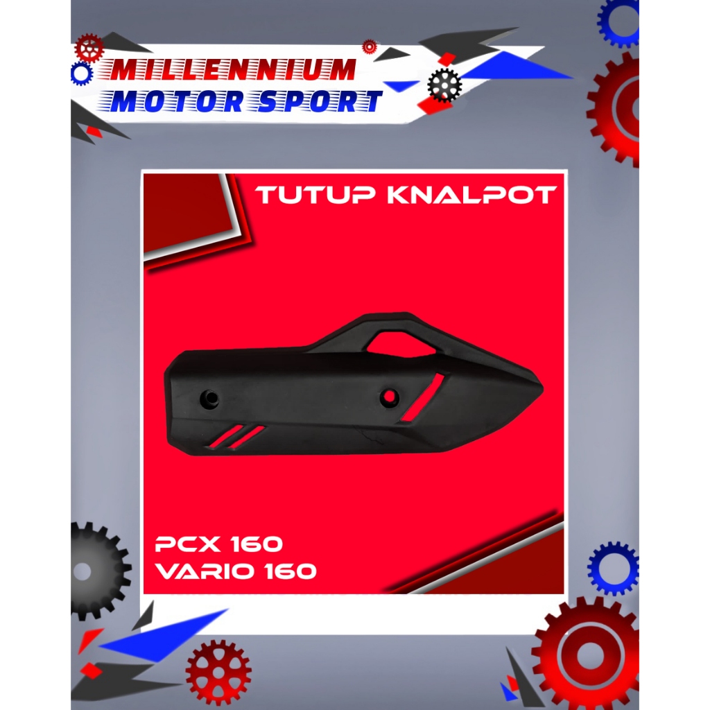 Cover knalpot / pelindung knalpot / Tutup knalpot pcx 160 / vario 160 2022