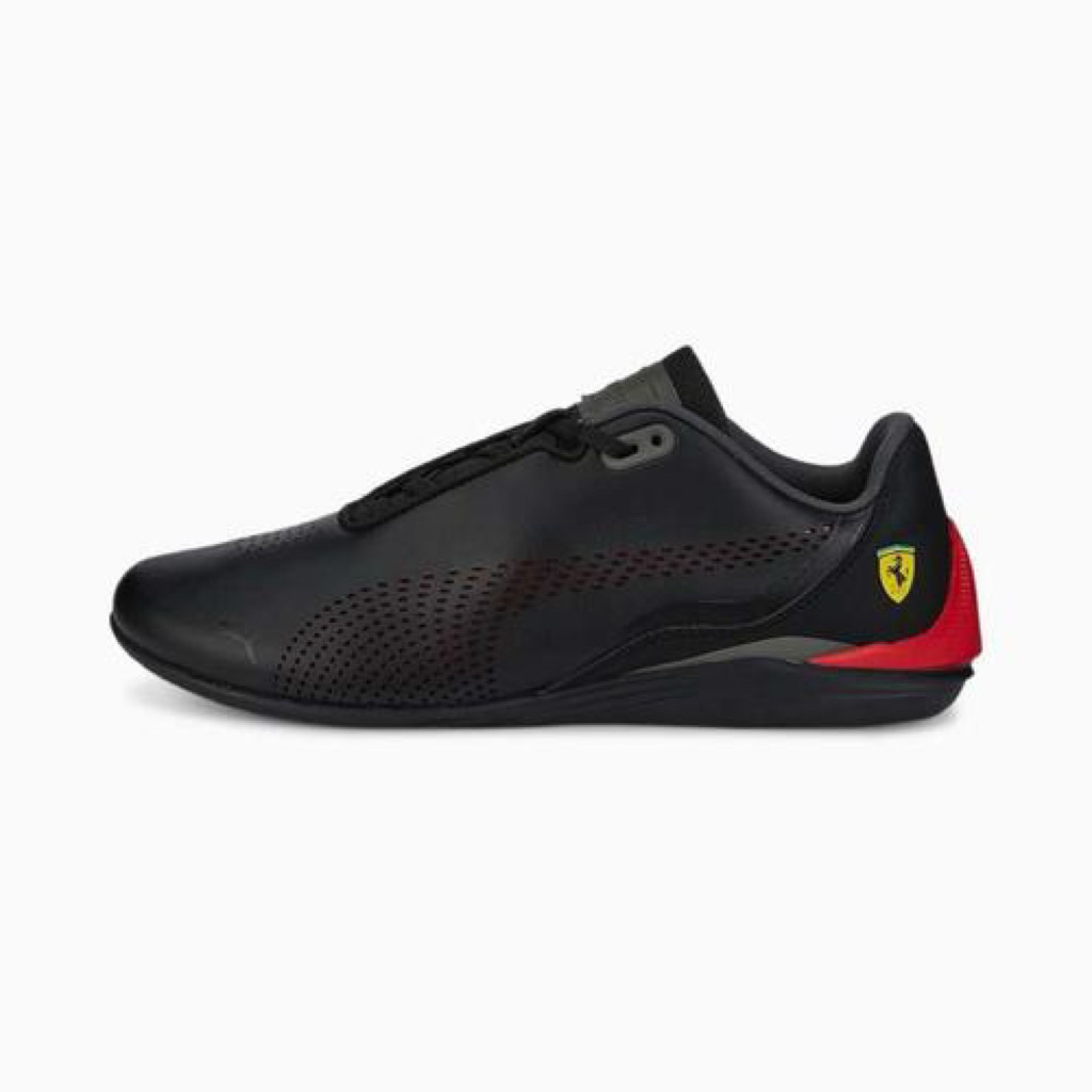 Sepatu Pria Sneakers Puma Scuderia Ferrari Drift Cat Decima Black Red